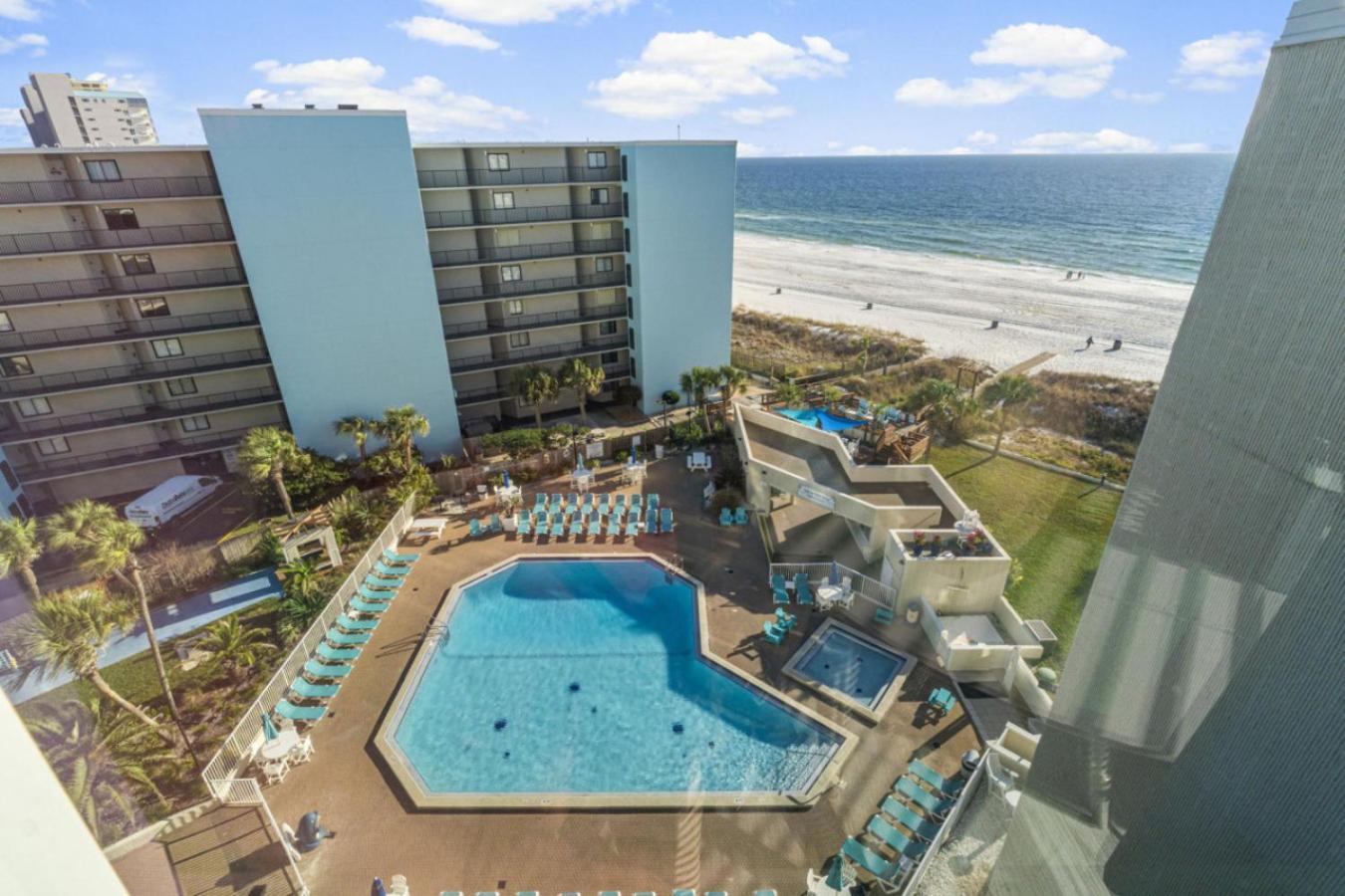 פנמה סיטי ביץ' Seas The Day - Top Of The Gulf 320 - Beach Front Resort - Free Beach Chair Service מראה חיצוני תמונה